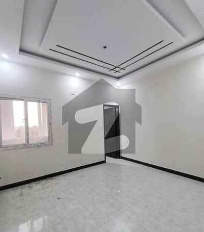 Flat In Gulshan-E-Iqbal Block 17 Ashiyana Hill 4th Floor 4 Bed With Lift National Stadium Facing Building Reasonable Price