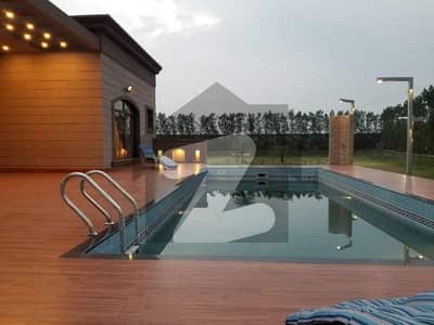 8 kanal farm house available for rent at bedia road for pool party