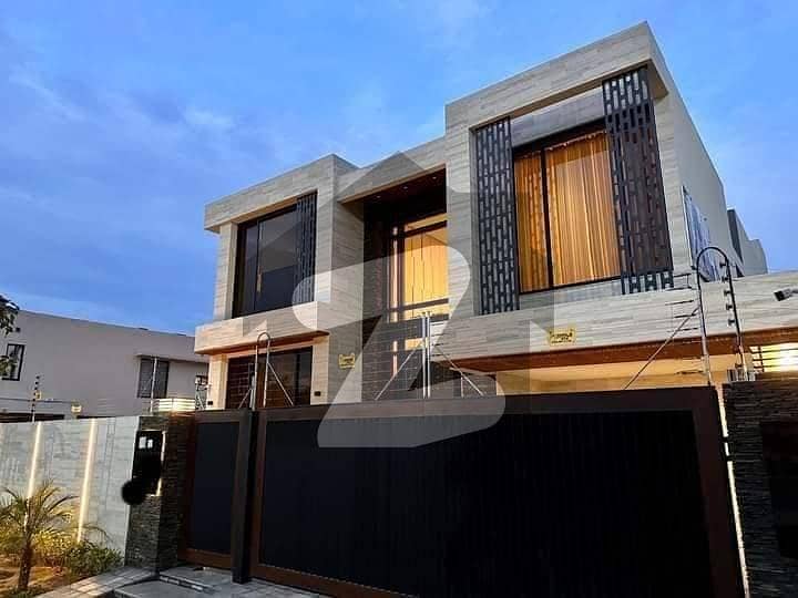 1 Kanal Beautiful Modern Fully Furnished Full House Available For Rent In DHA Phase 6 Hot Location