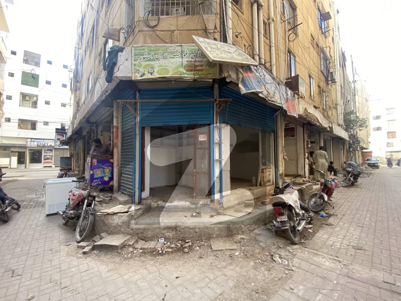 Small Shop Available For Rent Small Bussines Purpose 105 Sqft 3 Side Corner 3 Shattar DHA Phase 5 Badar Commercial Street 11