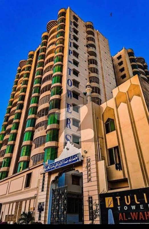 یونیورسٹی روڈ کراچی میں 2 کمروں کا 5 مرلہ فلیٹ 1.1 کروڑ میں برائے فروخت۔