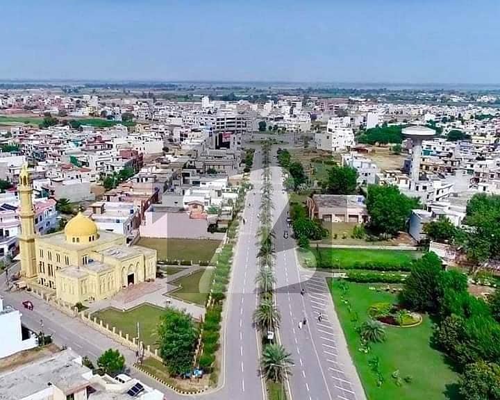 Prime Location 5 - Marla Plot Is Available In Executive Block Of Park View City Lahore Situated At Main Multan Road Opposite DHA Phase IIX EME Sector Canal Road Near Motorway M - 2 , Ring Road , Orange Line Train Metro Store & Emporium Mall