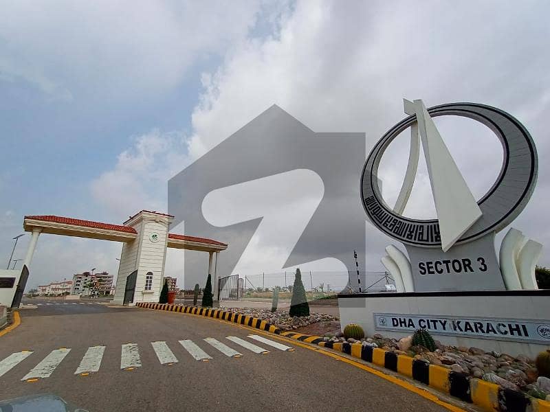 200 Yards Plot For Sale In Sector 3C DHA City Karachi