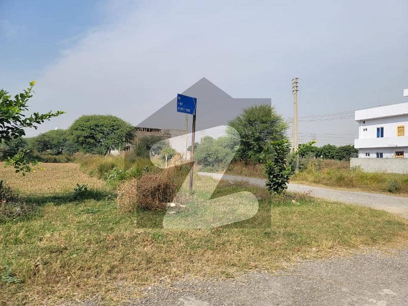 30x60 7 MARLA DOUBLE ROAD CORENR BACK PARK PLOT FOR SALE I-16/4