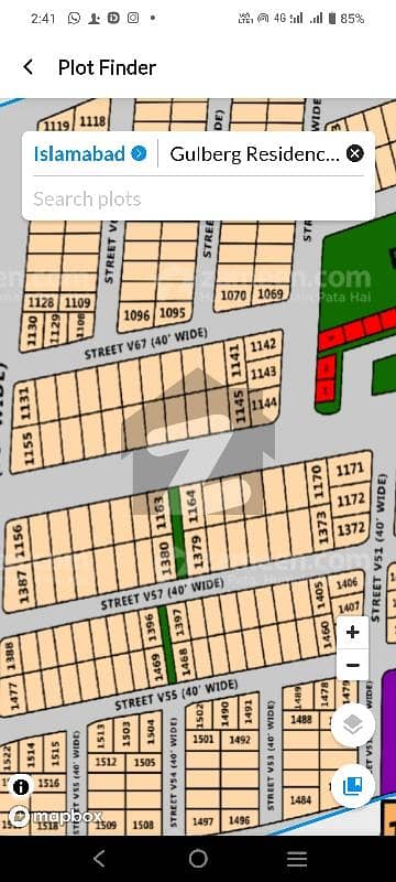 Corner cutting area plot is up for sale