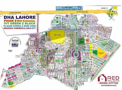 ڈی ایچ اے فیز 8 سابقہ ​​پارک ویو ڈی ایچ اے فیز 8,ڈی ایچ اے ڈیفینس,لاہور میں 8 مرلہ کمرشل پلاٹ 9.25 کروڑ میں برائے فروخت۔