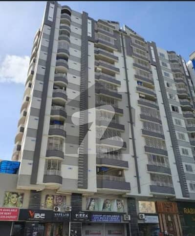 Al Minal Tower 2 bed drawing dining Appartment Available On Rent Block 3a Jauhar