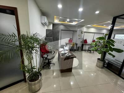 1800 Square Feet Full Furnished Office For Rent In Bahria Town Phase 7 1st Floor