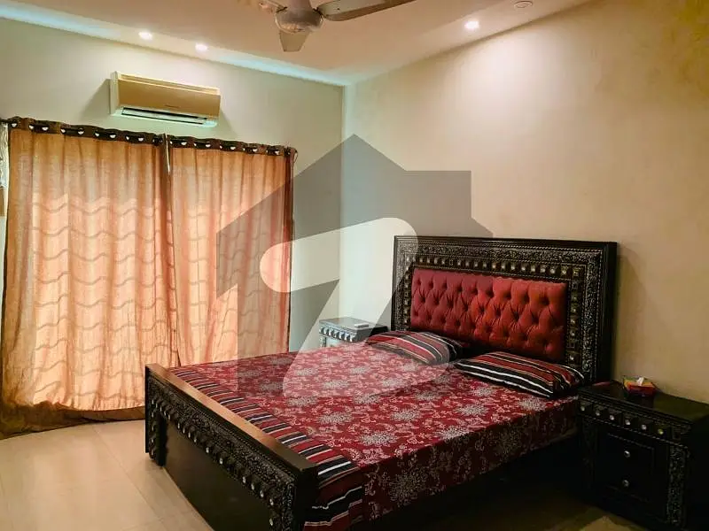 7 MARLA LUXURY FURNISHED GROUND PORTION AVAILABLE FOR RENT