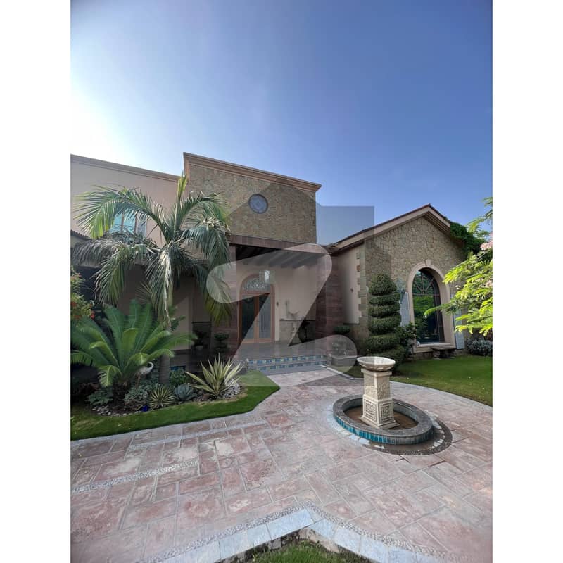 Mediterranean Themed House In Bahria Hill Overlooking Soan River House For Sale