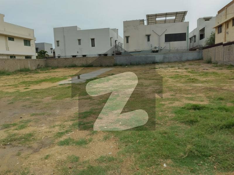 1000 Yards Residential Plot For Sale At Most Alluring And Most Captivating Location At 9th Street In KHayaban-e- Mujahid In Dha Defence Phase 5 Karachi.