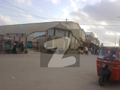 3 Side Corner Commercial Space Warehouse Available For Sale At Main Road Prime Location Of Orangi Town Sector Sare11