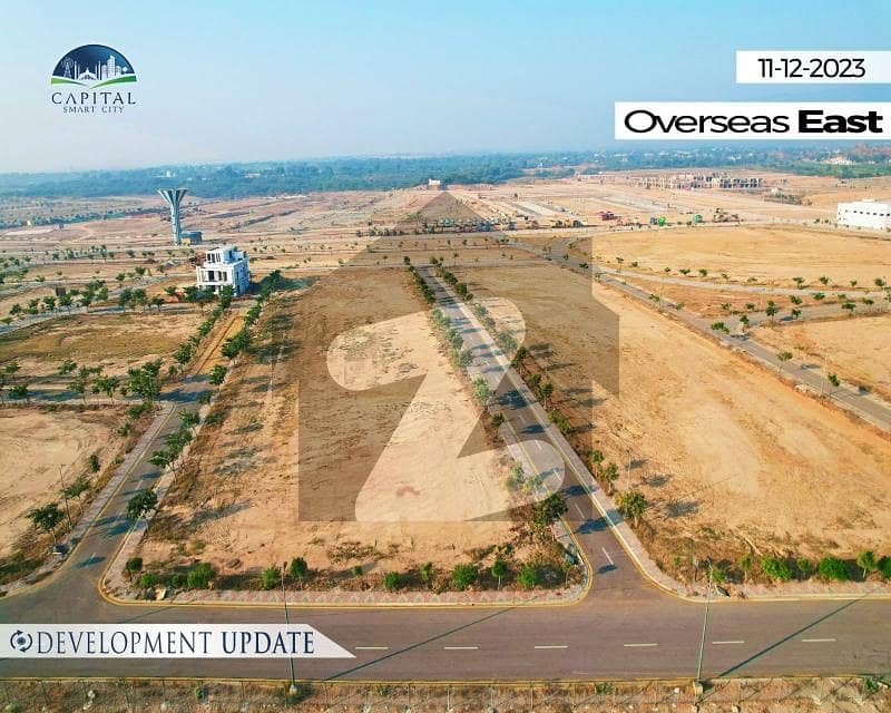 5 marla posessionable able plot for sale in capital smart city Executive block
