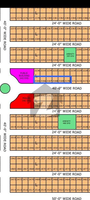Corner Plot 80 Sq-Yd North Town Residency Phase 2