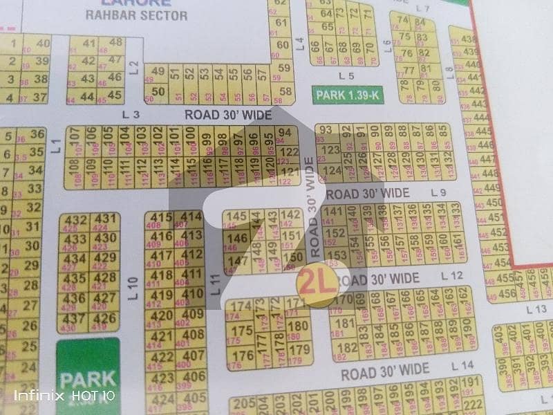 DHA Rahbar Sector-2 Block L best option in double digit hot location best offer required