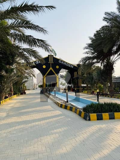 Plot For Sale in Ali Ze Garden Malir Gated Boundary Wall project