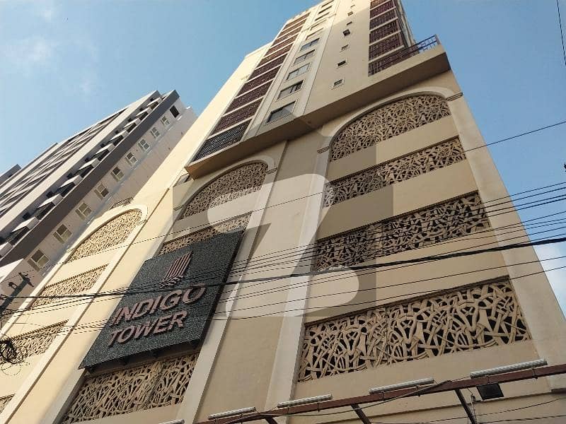 APARTMENT AVAILABLE IN CLIFTON BLOCK 9 IN THE PROJECT KNOWN AS INDIGO TOWER