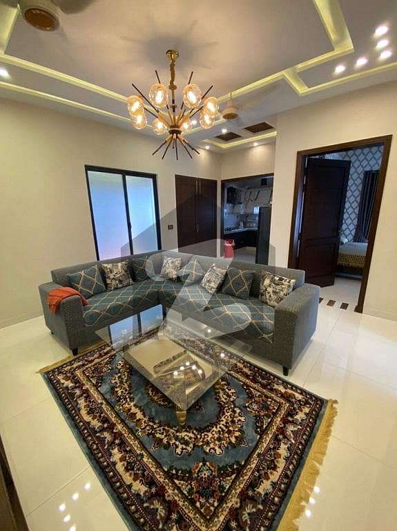 10 Marla Fully Furnished Upper Portion For Rent In OVERSEAS A Block Bahria Town Lahore