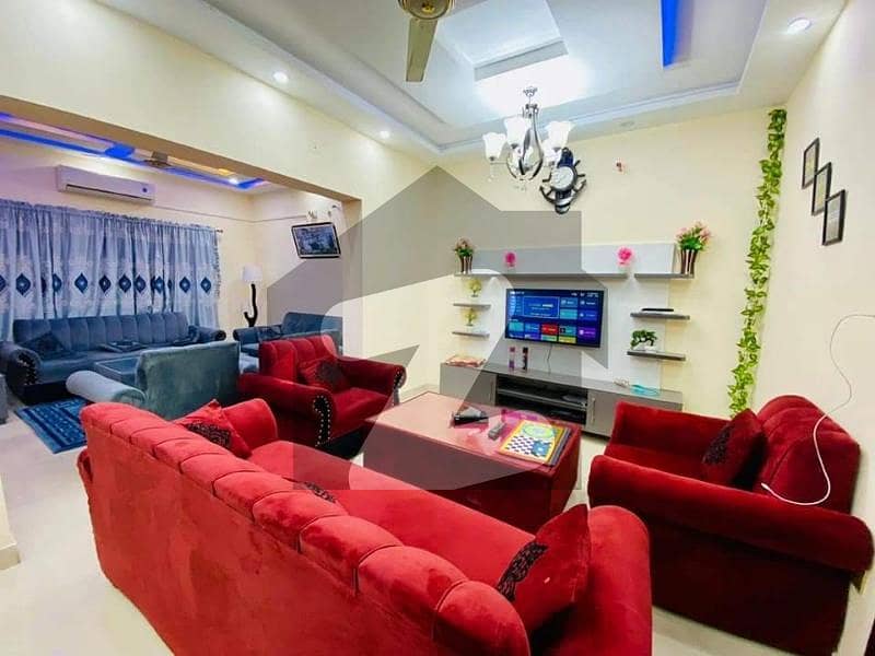 Fully Furnished 7 Marla Double Story House Available For Rent