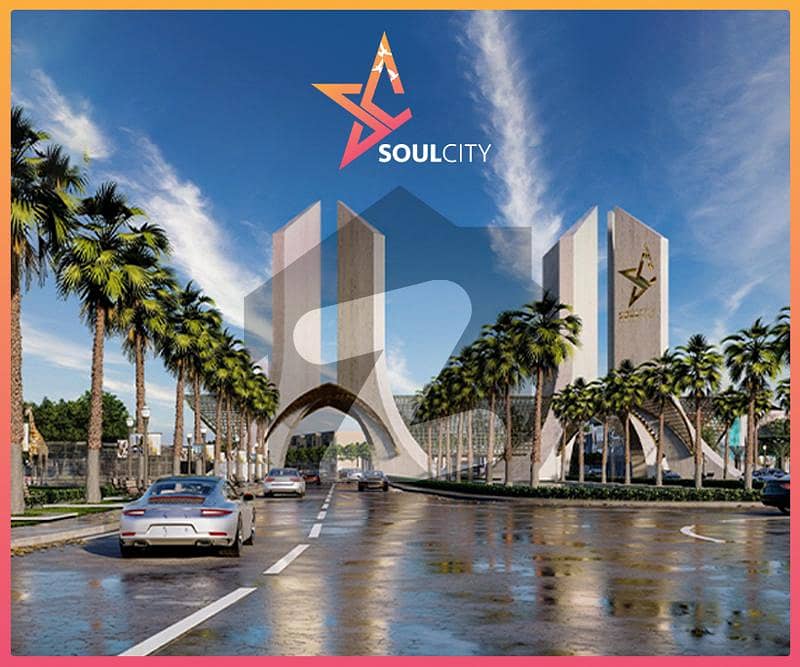 5 MARLA PLOT FOR SALE SOULCITY on 2.5 years easy installment