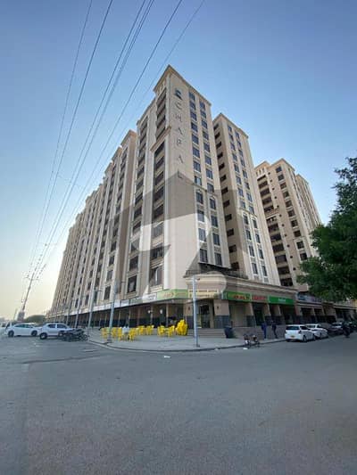 BRAND NEW APPARTMENT AVAILABLE FOR SALE IN SCHEME 33 KARACHI BOUNDARY WALL PROJECT NAMED "CHAPPAL COURTYARD"