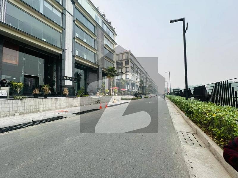 Plaza 8 marla Available for rent Facing golf Raya fairways commercial DHA phase 6 Lahore