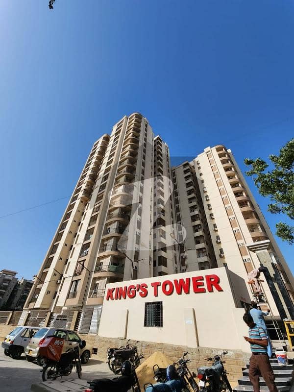کنگز ٹاور گلستانِِ جوہر ۔ بلاک 15,گلستانِ جوہر,کراچی میں 3 کمروں کا 7 مرلہ فلیٹ 2.6 کروڑ میں برائے فروخت۔