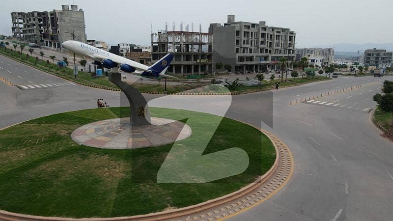 Plot For Sale Sector H Boulevard Possession Utilities Paid Side Open Extra Land Not Paid Bahria Enclave Islamabad