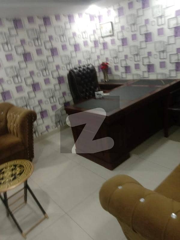 8 Marla Commercial office On Ground Floor Available for Rent Fully Furnished