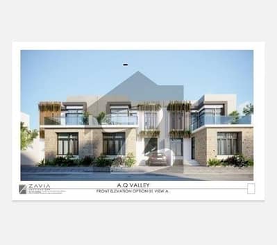 3 Bed Drawing + Lounge Corner Villas In Bahria Town