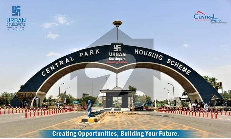 Central Park A-Block 8 Marla Corner + Facing Park Plot For Sale