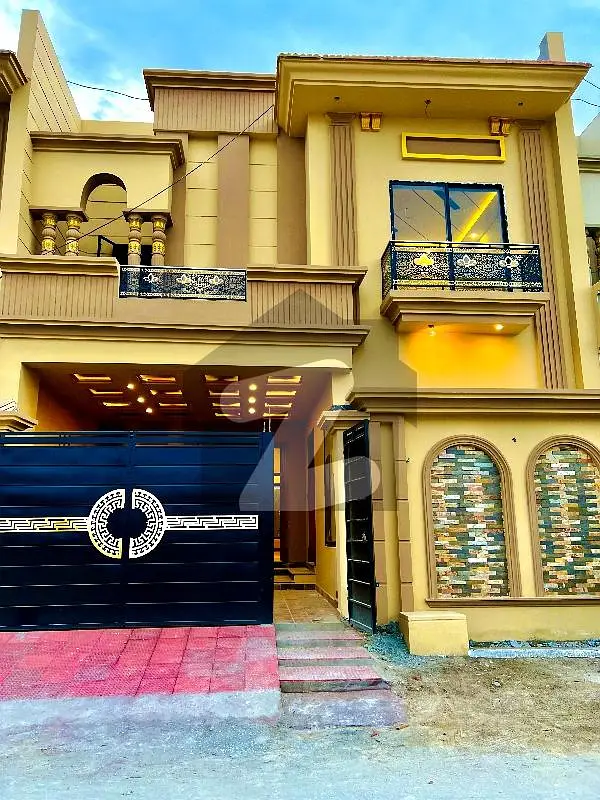 5 Marla Brand New Spanish Beautiful Luxury Double Storey House Available For Sale At Bahadurpur Attached To Main Bosan Road