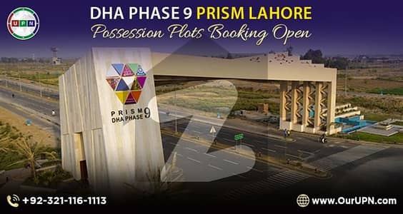 Luxury Redefined: Explore the Exclusive Amenities of this Artistically Inspired 10-Marla Corner Plot in DHA Phase 9-Prism (Block -L)