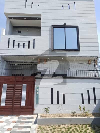 3.5 Marla Triple Story Ultra Modren Design Double Unit Brand New Very Beautiful Hot Location House For Sale In Vital DD Home