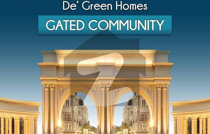 Residential plots are available in De Green homes