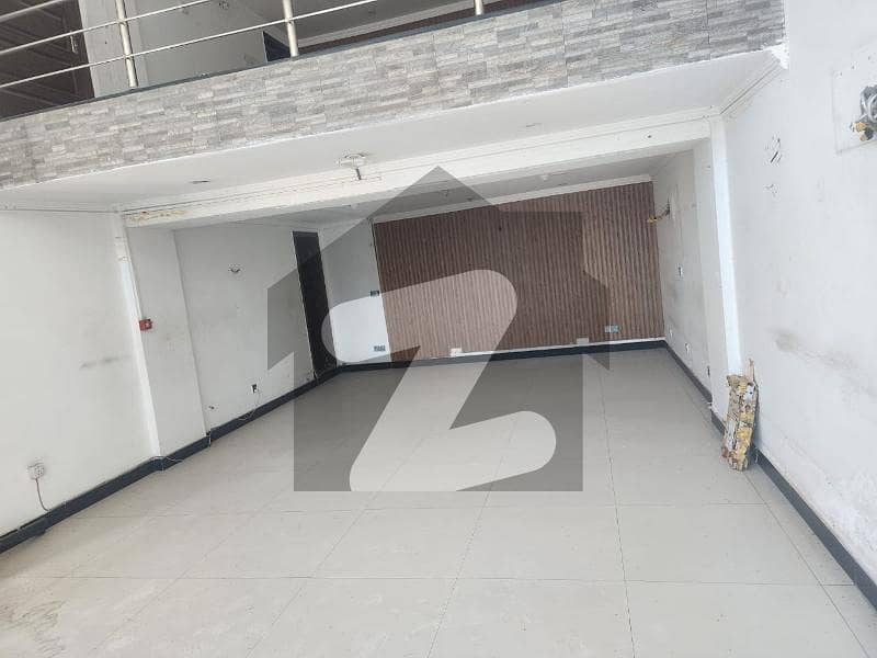 Main approach 5 marla Ground+mezzanine with basement shop for rent phase 2.