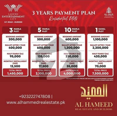 This Is Your Chance To Buy Plot File In GT Road
