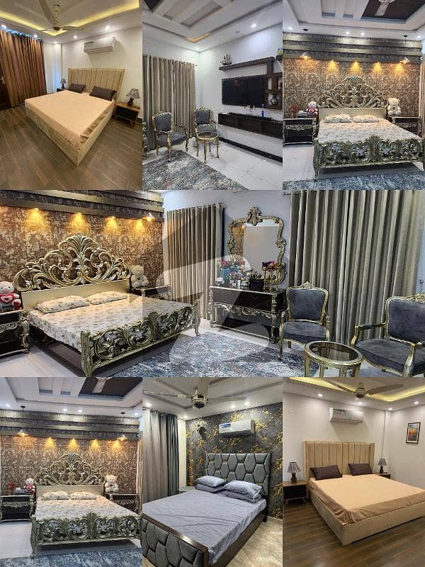 10 Marla Furnished Portion Available For Rent In Bahria Town Lahore