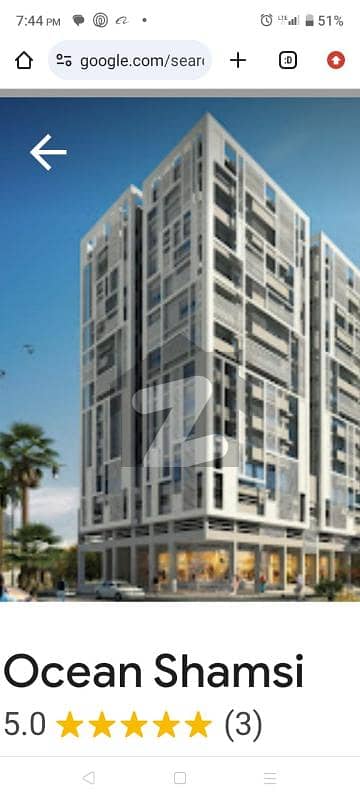 OCEAN SHAMSI (Main Shaheed E Millat) Apartment Available On RENT. 1st Floor