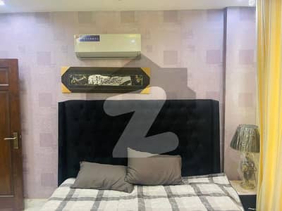1 BEDROOM FULLY FURNISHED APARTMENT FOR SALE IN SECTOR D BAHRIA TOWN LAHORE.