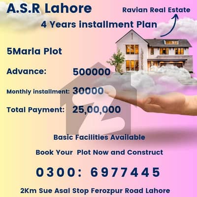 Centrally Located Plot File In Sue-e-Asal Road Is Available For sale