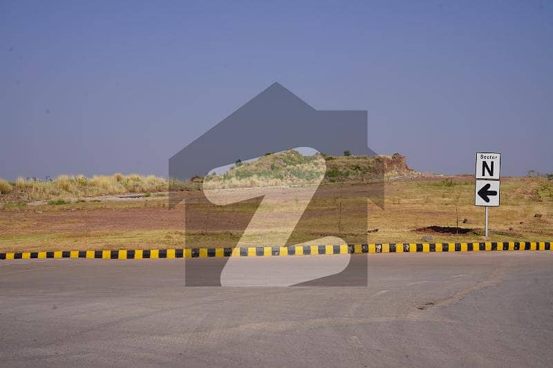 Plot for sale Sector N Semi developed area near to possession solid land At prime Location Bahria Enclave Islamabad