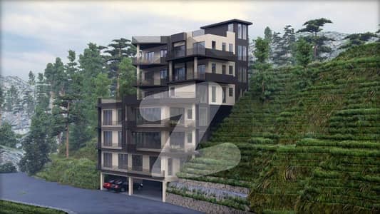 Murree View Apartments. One Bedroom Flat For Sale In Lower Barian Link Road For 84 Lac Only