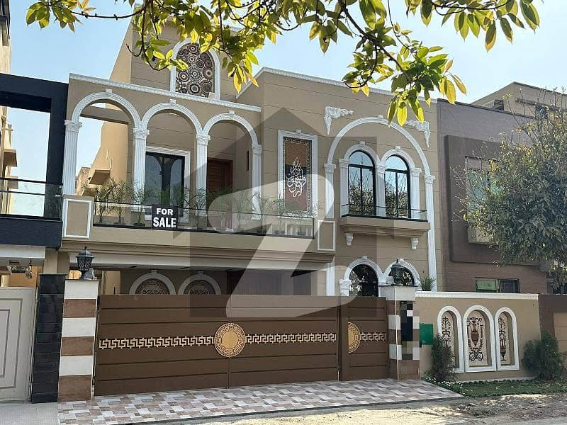 10 Marla Brand New Lavish House For Sale In Nargis Block(Hussain Block) Bahria Town Lahore
