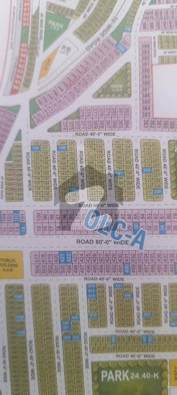 5MARLA plot For Sale in Bahria Orchard LAHORE Block A