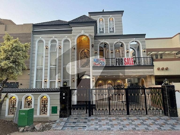 Facing Park 10 Marla Brand New Lavish House For Sale In Sector B LDA Approved Super Hot Location Bahria Town Lahore Demand 470