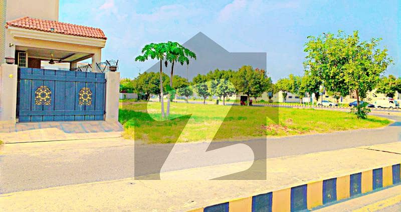 20 Marla Plot No Near ( J FACING PARK ) Surrounding Houses Reasonable Price For Sale DHA Lhr PHASE 6