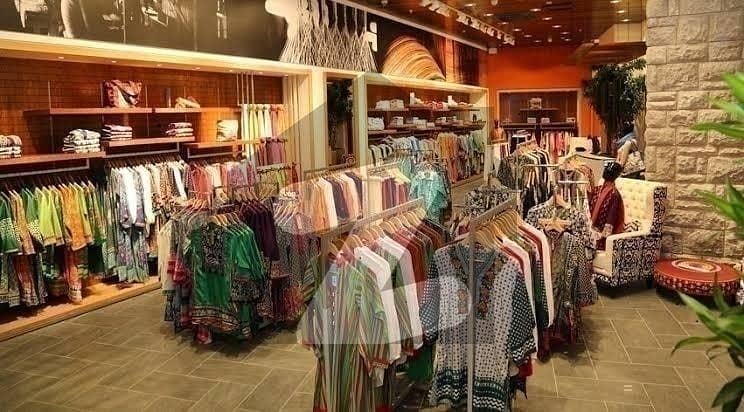 Shop Near Elevator in AQ Bazar Shopping Centre Main Commercial Bahria Town