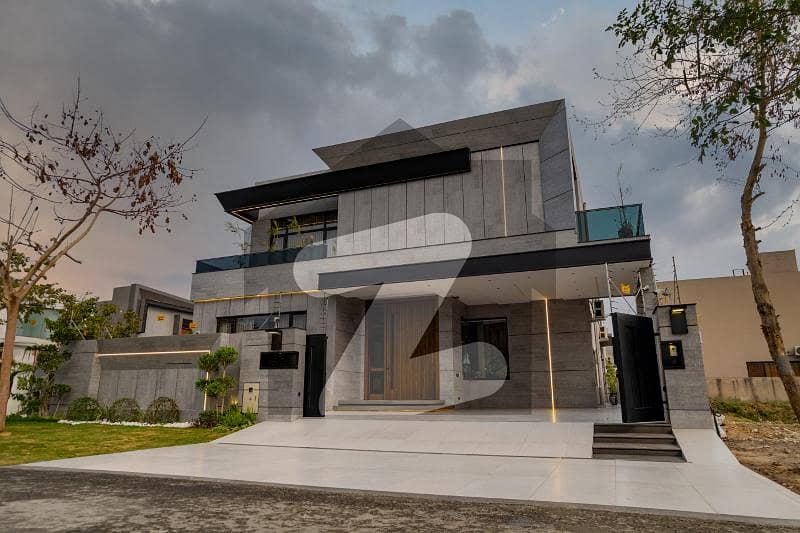 20 Marla Brand New Corner Mazhar Munir Design Fully Furnished Bungalow With Luxury Interior 2 Servant Quarter In Basement For Sale at Prime Location Of DHA Lahore