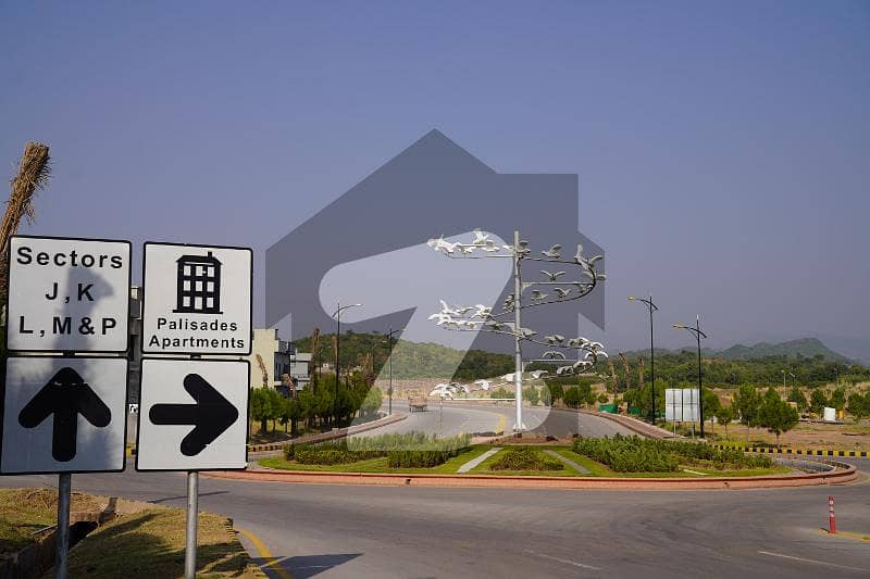 Plot for sale Sector J main Aveune Extreme top Location Bahria Enclave Islamabad
